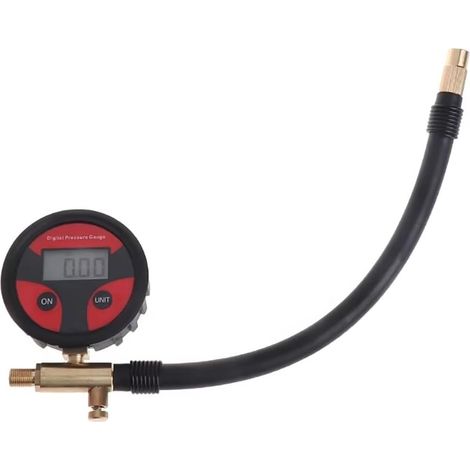 Pneu 0-200PSI Manomètre De Pneu De Voiture Numérique LCD (1/5)