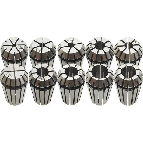 ER16 Collets 10 pcs Turning Tool Set vidaXL (1/5)