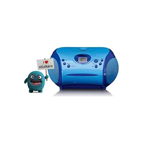 Lenco scd 24bu kids portatil azul (1/4)