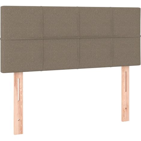 Maison Exclusive - Cabecero de tela gris taupe 80x5x78/88 cm (1/5)
