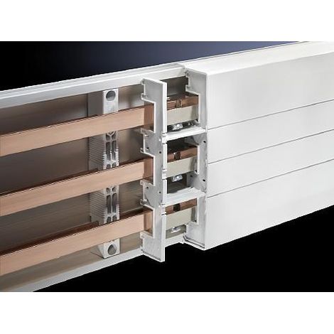 Rittal SV 9340.200 rail de porte coulissante blanc 700 mm