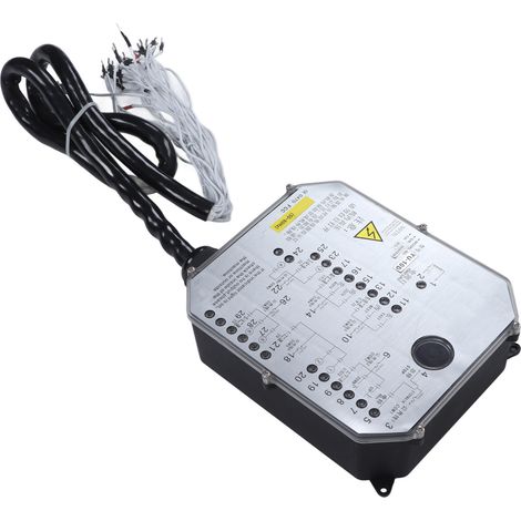 Industrielle Einhebel-Fernbedienung für Brückenkrane, wasserdichter Sender-Empfänger, Hebezeugsteuerung, Förderbänder 380 V (1/5)