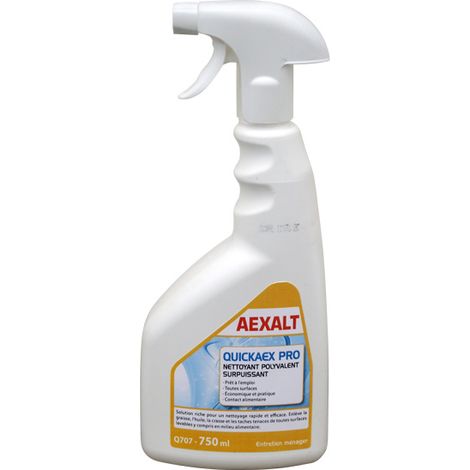 Aexalt Quickaex Pro Q707 limpiador desengrasante amarillo 750 mL