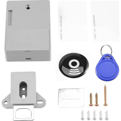 Hidden Sensor Cabinet Lock Locker Cabinet Drawer Electronic Door Lock (1/5)
