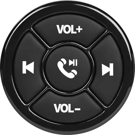 Récepteur USB AUX pour voiture, contrôleur Bluetooth pour téléphone portable, bouton multifonction au volant, changement de chanson sans fil-AquaForge (1/3)