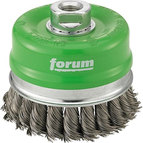 Forum Topfbürste Rostfrei M14 80 x 0,50 mm gezopft (1/3)