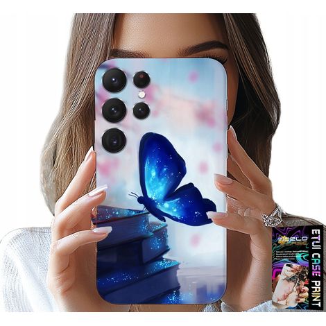 Custodia per Samsung Galaxy S25 Ultra - farfalla blu, farfalla, motivi da donna (1/5)