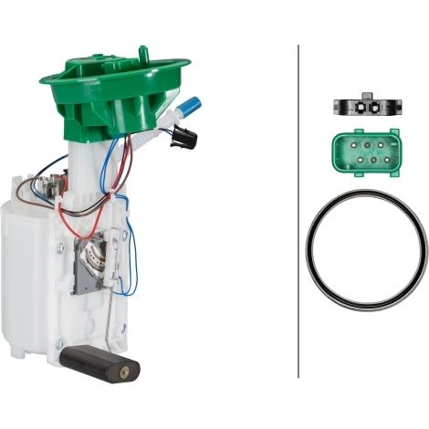 Unité d'injection de carburant Hella 8TF 358 146-481 MINI 133473 16 14 6 756 185
