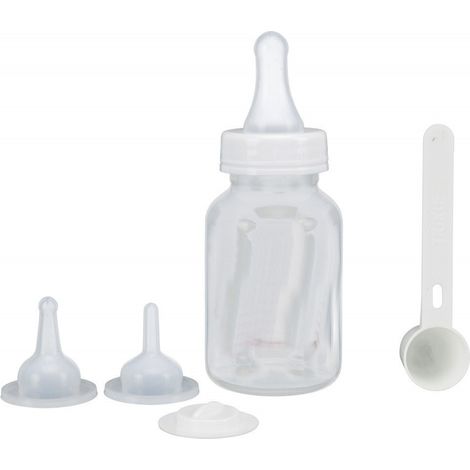 un biberon 120 ml avec accessoire chien ou chat - animallparadise (1/2)