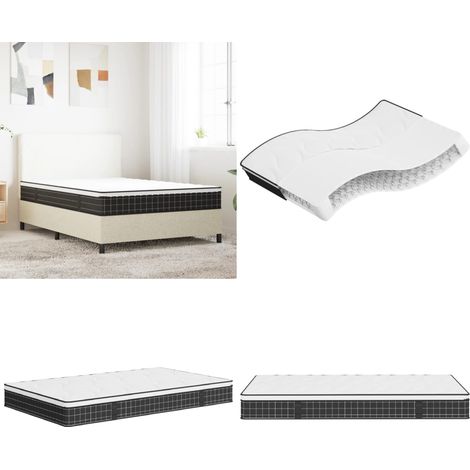 Matelas à ressorts bonnell moyen 100x200 cm - Matelas À Ressorts - Matelas Bonnell - Matelas Confortable - Matelas Double - Literie - Home & Living (1/5)