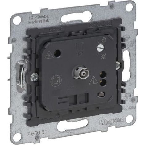 Legrand Seano elektronischer Thermostat weiß 765051