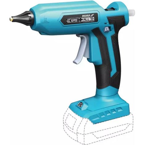 Dedra DED7052 Pistolet à colle sans fil 18V ergonomique (1/3)