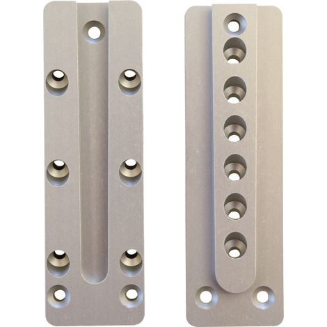 Pitzl Holzverbinder für Holzkonstruktionen HVP 40x130x12mm Aluminium eloxiert