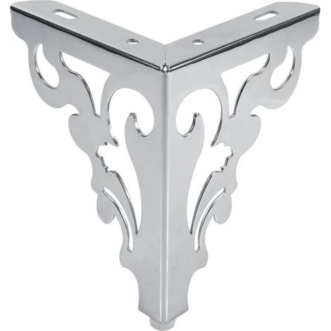 4Pcs Pieds de Canapé en Métal, Accessoires Modernes pour Meubles, Taille : 15cm (1/4)
