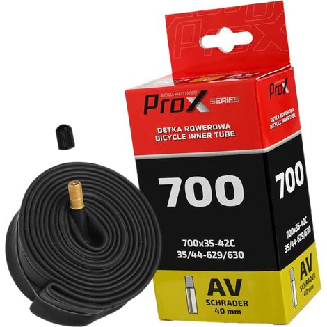 Fahrradschlauch 28 700x 35/38/40/42 AV CAR 40mm PROX Fahrradschlauch