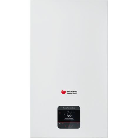 Hermann Saunier Duval Caldaia a Condensazione ThemaFast Condens 25 MA-CS/1 25 Kw Metano/Gpl con Kit Fumi Incluso KIT COASSIALE