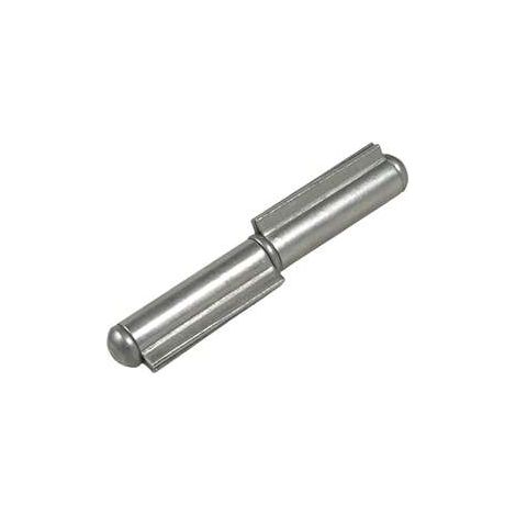 Cerniere da saldare a 2 ali perno sfilabile - 120 mm. - 2 pz.