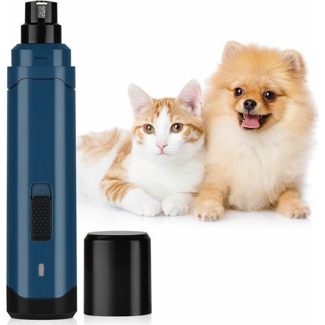 royaluxe - Lime à ongles électrique pour chien coupe-ongles pour chien chat lapin lime à ongles électrique 2 vitesses 50dB ultra silencieuse USB charge rapide sûre et adaptée à tous les animaux de com (1/5)