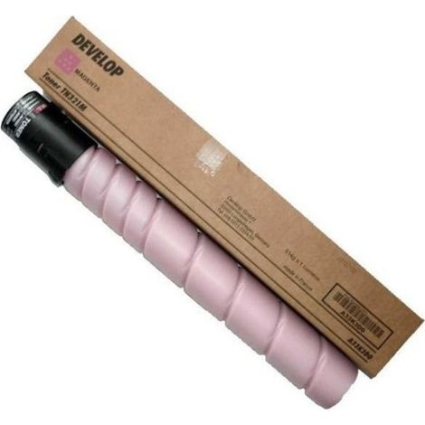 Cartucho de Tóner Magenta Develop TN-321 A33K3D0 25.000 Páginas Alta Capacidad bizhub C224 C284 C364 (1/2)