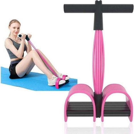Bande De Résistance - 6 Tubes En NBR - Pour Fitness Yoga Et Renforcement Musculaire - 1 Pièce (1/5)