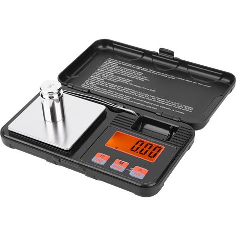 200 g, 0,01 g, hochpräzise tragbare Mini-Digitalwaage mit LCD-Anzeige – elektronisches Tascheninstrument (1/5)