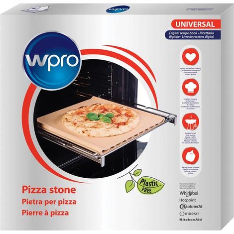Wpro Pierre à Pizza : Contient Une Plaque En Terre Cuite, Une Pelle D'enfour - Wpro