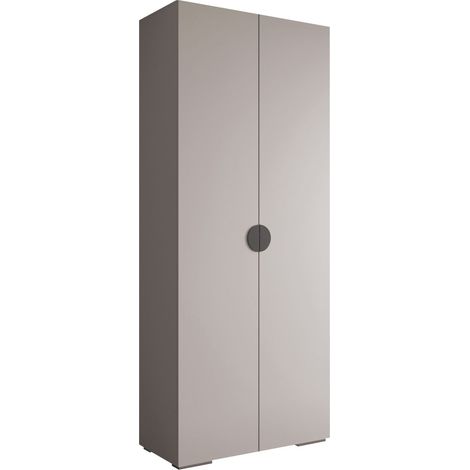 Armario Hartford 566, Cachemira, 237x100x47cm, Puertas de armario: Con bisagras, Número de estantes: 0 (1/5)
