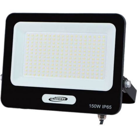 Trade Shop - Proyector Led Proyector De Luz 150w Slim Ip65 Light 3000k 4000k 6500k Ek05-150w - Negro