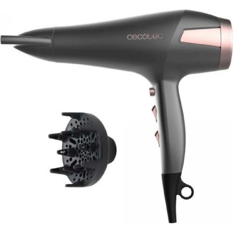 Asciugacapelli Cecotec IoniCare Radiance da 2500 W con tecnologia ioni con beccuccio concentratore e diffusore