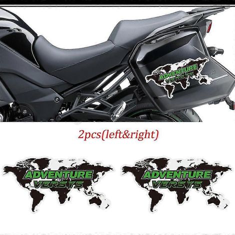 Protections adhésives pour réservoir, coffre et valises Kawasaki Versys 300, 400, 650, 1000 X (2 pièces) - Versys-X 250 (2016-2020) (1/5)