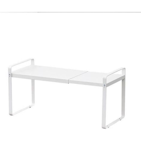 Küchenaufbewahrung – Extra ausziehbar – Arbeitsflächen-Organizer – Ausziehbar auf 28 x 25 x (38–69) cm – Topfhalter – Spülbecken-Organizer – Schreibtisch-Organizer – Ablagefach (1/5)