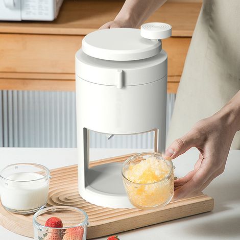 Broyeur à glace manuel, machine à glace pilée portable sans fil à pointe pointue pour les réunions de famille et les fêtes (1/5)