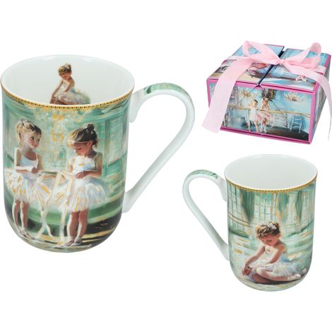 Carmani, Porzellantasse 360ml - Laura Lozano/Little Balerines, kleine Ballerinas (1/4)