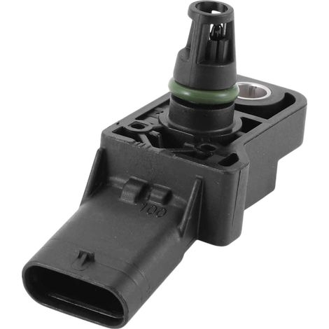 Air Intake MAP Pressure Sensor for Audi Q5 2018-2020, for Volkswagen Atlas 2018-2021 Manifold Absolute Pressure MAP Sensor No.06L906051B Black 1 Pcs (1/5)