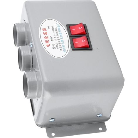 Chauffage de Voiture Compact 3 Trous 600W-800W, Chauffage Rapide, élimination du Givre, à Faible Bruit, pour L'hiver, Accessoires D'intérieur de Voiture (1/4)