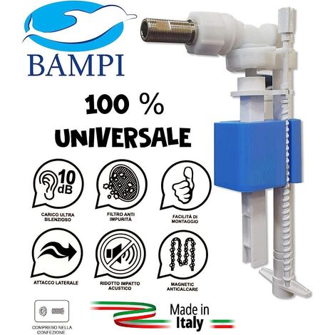 Galleggiante Silenzioso Universale Magnetic Bampi Cassetta Incasso Esterna Ceramica (1/2)