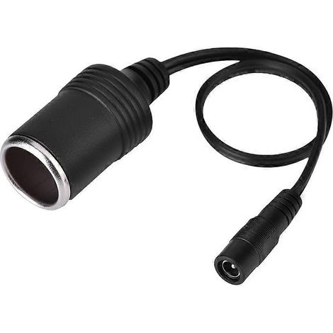 Câble d'alimentation compatible avec les prises allume-cigare femelles et les prises 12 V CC femelles (5,5 x 2,1 mm). (1/4)
