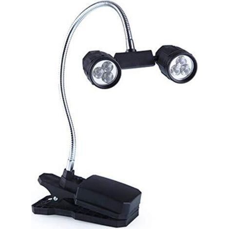 Multifunctional LED Clip-on Desk Lamp for Tent, Camping, BBQ, Outdoor Camping Light, Night Light, Eye Protection Table Lamp (1/5)