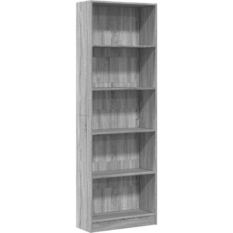 Maison Exclusive - Estantería de madera de ingeniería gris Sonoma