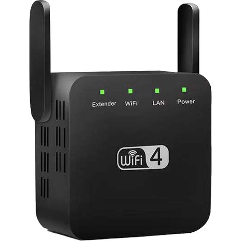 Répéteur Wifi - 300 Mbit/s - 2,4 GHz - Port Ethernet - 4 Modes - Jusqu'à 35 Appareils - Répéteur Signal Wifi (1/5)