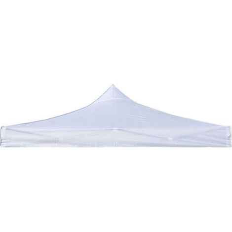 Tetto di Ricambio per Gazebo Richiudibile 2,9x2,9m Bianco