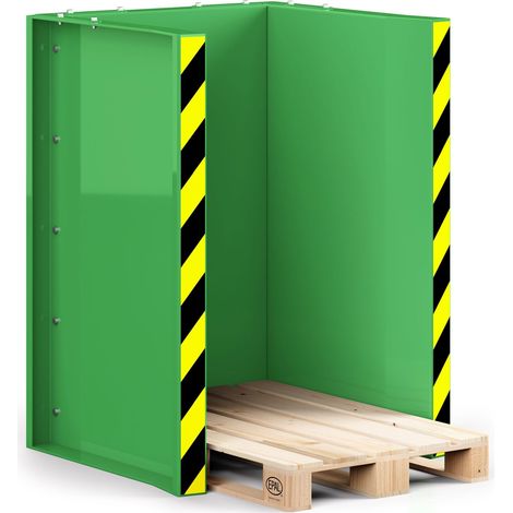 RR Industrietechnik Paletten Stapel Station RPS-10 BxTxH 1020x945x1425 mm RAL 6018 Gelbgrün