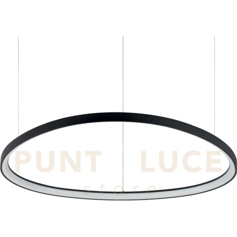 GEMINI SOSPENSIONE LED 78 W On-Off 9100 lm 4000 K NERO 99,5CM