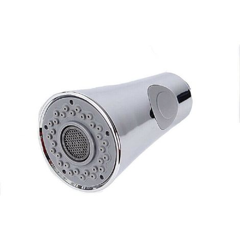Remplacement Douche à Main Mélangeur De Cuisine Raccordement 2 Modes Robinet Chrome ½"