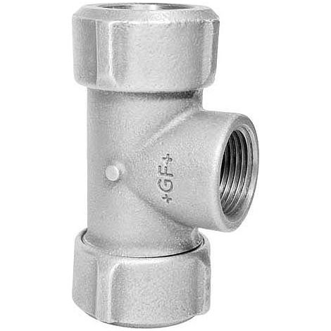 Primofit T-Stück mit IG im Abzweig 1/2" für Stahlrohre, verzinkt