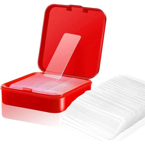 60PCS Ruban Adhésif Double Face Multifonctionnel Réutilisable, Ruban Double Face Réutilisable Robuste, Cadre Photo Tampons Adhésifs Transparents Non Marquants, Nano Ruban Double Face pour Articles de