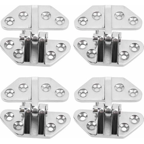 Yctze Charnières de Porte de Bateau Remplacement de Charnière de Trappe en Acier Inoxydable 316, Bonne durabilité, Large Application, Taille 70x67 Mm, Installation Facile pour Navire. (1/5)