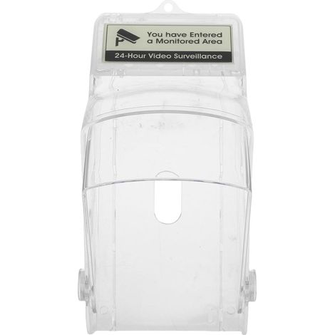 Boîtier étanche pour Sonnette sans Fil : Protection Transparente Contre la Pluie pour Sonnette extérieure à Clavier et pointeuse. (1/5)