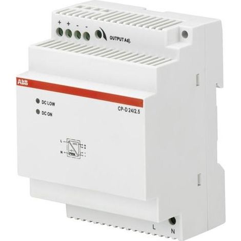 abb Alimentación compacta blanca de 60W para ordenador