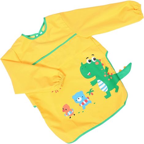 Tablier Enfant Bavoir Polyester Anti-Salissure Bébé (1/5)